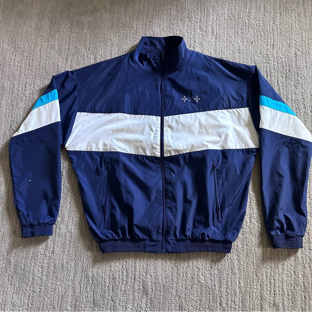 TXT FREEZE Uniform Track Jacket Navy